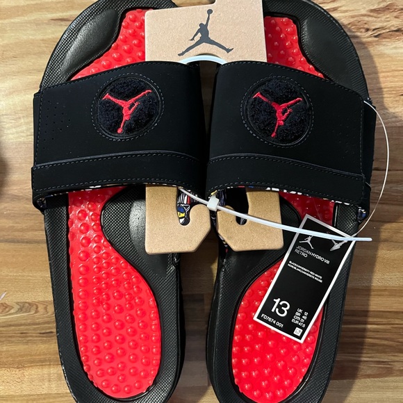 Nike Air Jordan Hydro 8 Retro Slide “Playoffs” size 13 New (2023) - Picture 3 of 16